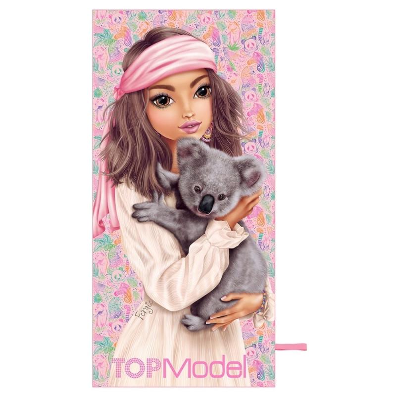 Top Model Microfiber Håndklæde - Mikrofiber