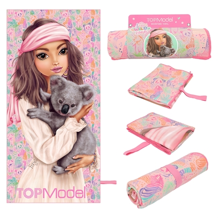 Lilla Accessori Top Model Microfiber Håndklæde Wild - Topmodel Mikrofiber  - 4010070678593