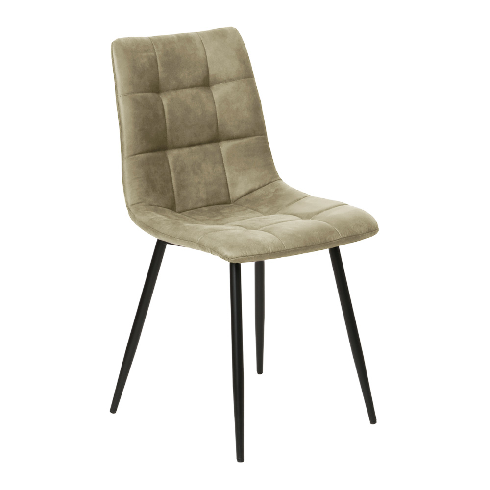 Brun House Nordic Middelfart Spisebordsstol Lyse T Mikrofiber Stof - House Nordic Mikrofiber  - 5713917000425