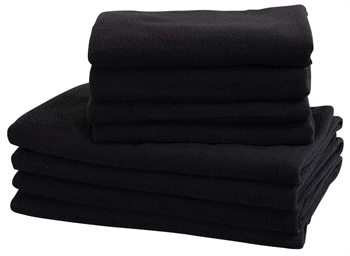 Microfiber Håndklæder Stk Pakke Grå Letvægts Håndklæder - Borg Living Mikrofiber  - 5714580926104