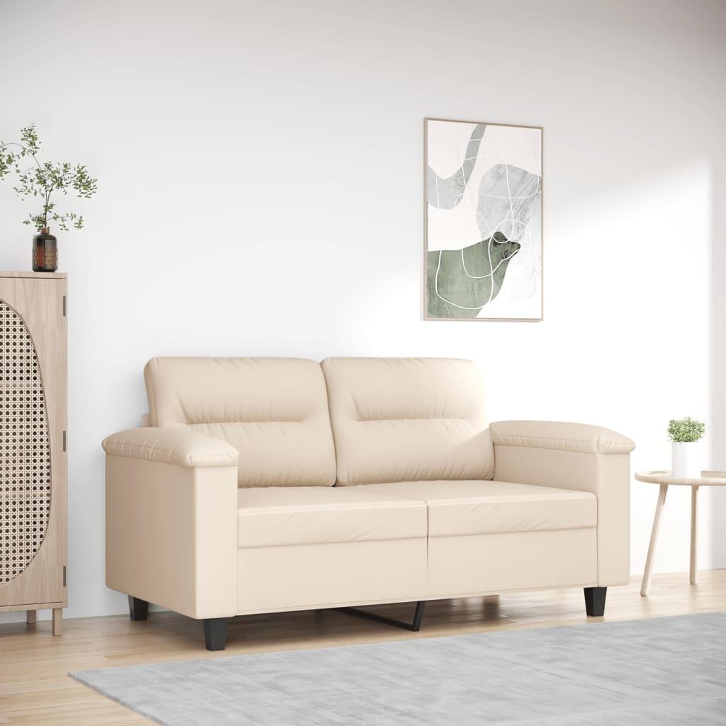 Personers Sofa 120 Mikrofiberstof Beige - Mikrofiber  - 8721012136458