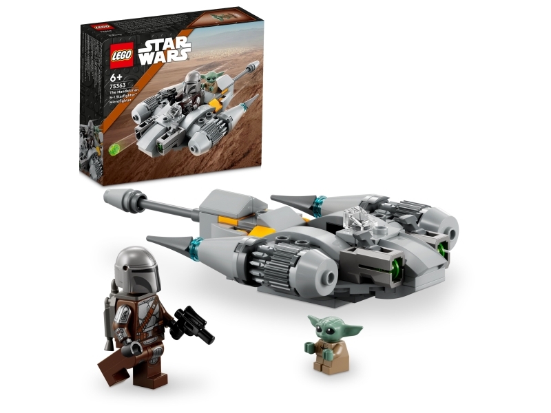 Lego Star Wars 75363 Microfighter Mandalorianerens Stjernejager - Lego Mikrofiber  - 5702017421445