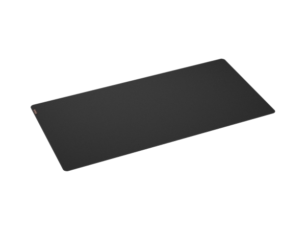 Sort Krux Space Max Musemåtte Black Monochromatic Microfiber Anti Slip Based 120x60 Krx0021 - Krux Mikrofiber  - 5903018661599