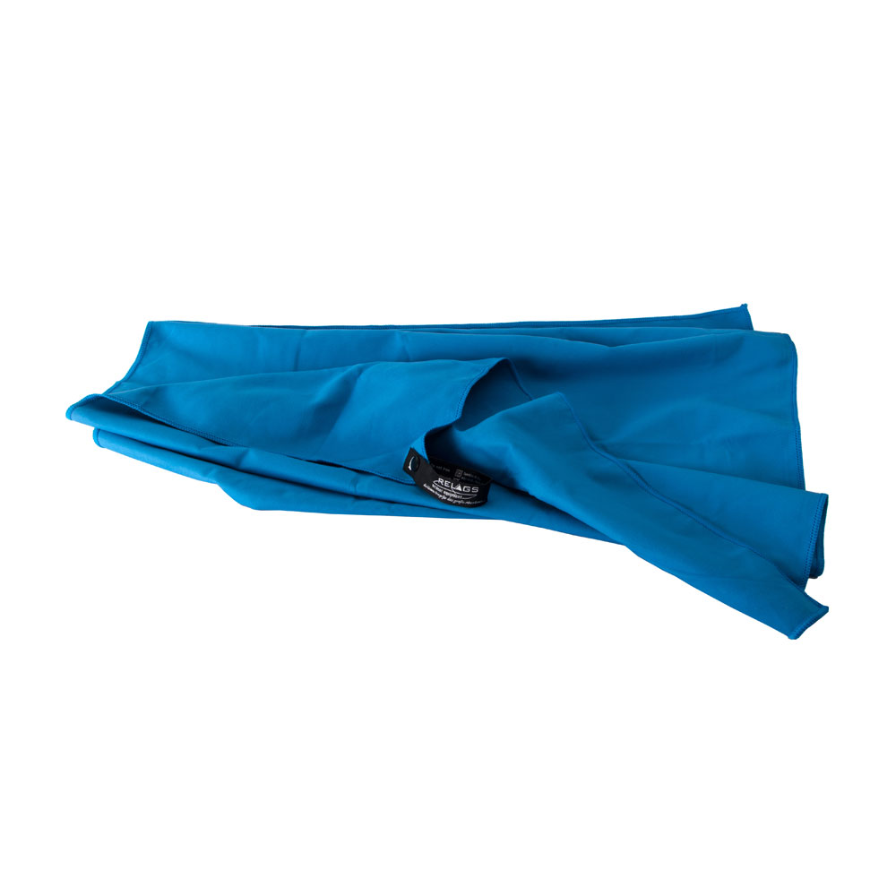Basicnature Velour Microfiber Håndklæde Blå 150 - Basicnature Mikrofiber  - 4021504278661