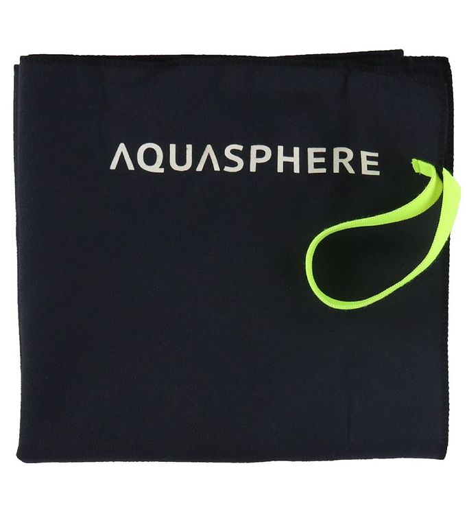 Hvid Aqua Sphere Håndklæde Microfiber 40x80 Sort - Aqua Sphere Mikrofiber  - 3665771097566
