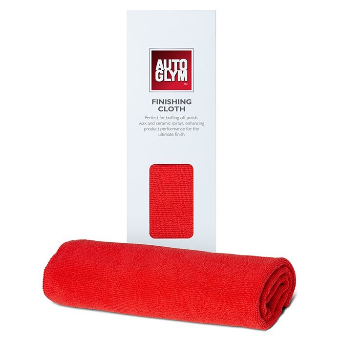 Autoglym Rød Tech Finishing Mikrofiberklud - Autoglym Mikrofiber  - 5016366560008