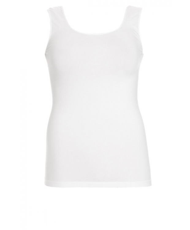 Hvid Festival Microfiber Top Til Kvinder - Festival Mikrofiber  - 5713930006060