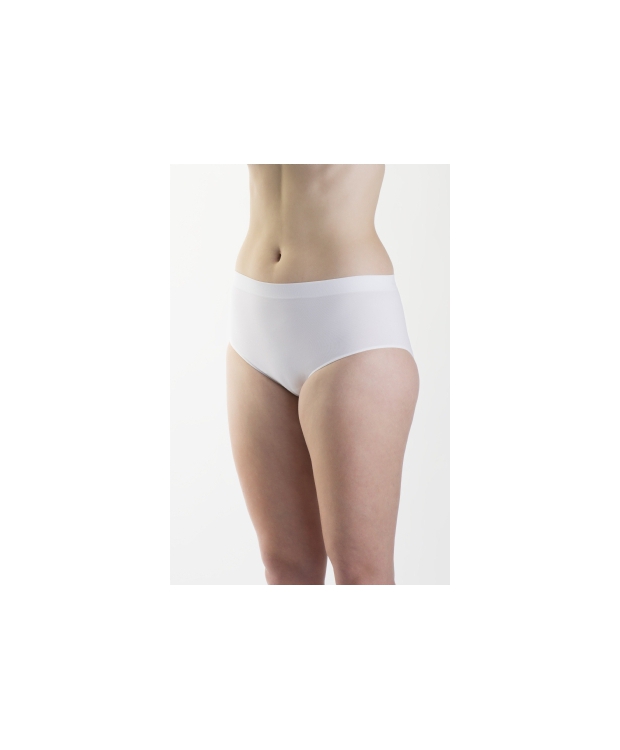 Hvid Festival Mikrofibre Seamless Slip Trusser Til Kvinder - Festival Mikrofiber  - 568754458545