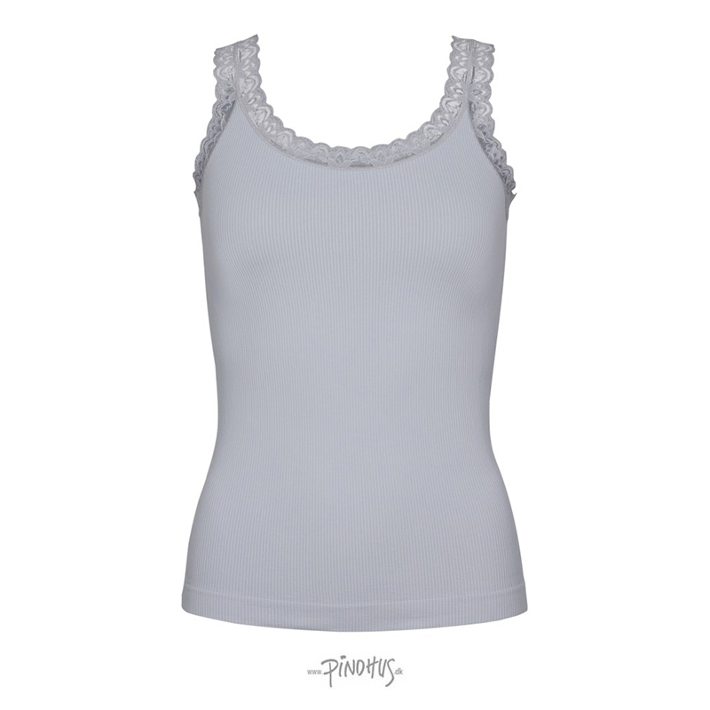 Tim & Simonsen Frida Rib Top Blonde Perla - Mikrofiber  - 8059979039353