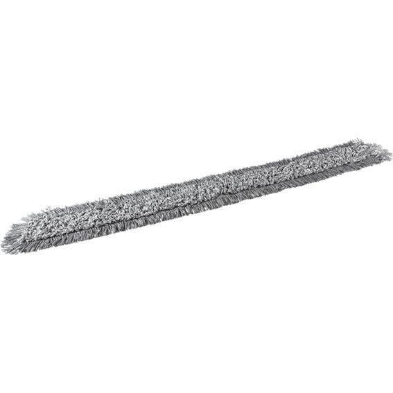 Vikan Damp Fugtmoppe Grå Mikrofiber 120 Med Velcro - Vikan Mikrofiber