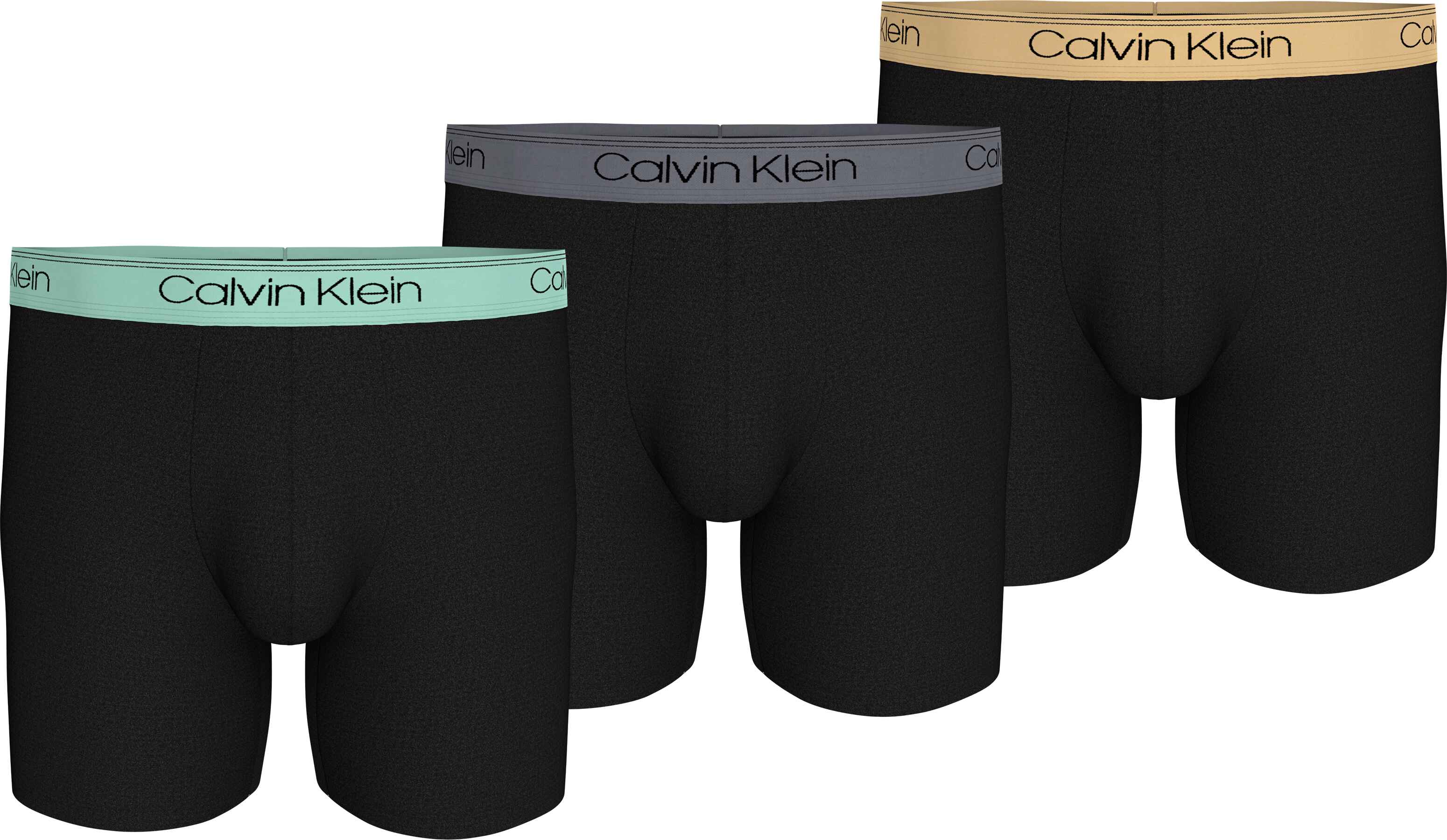 Multi Calvin Klein Pack Microfiber Boxer Briefs Small - Calvin Klein Mikrofiber  - 8720639723362