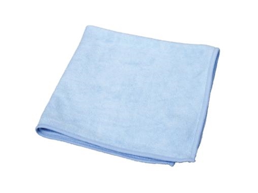 Microfiberklud Neutral 40x40cm Økotex Blå Stk Krt - Multi Mikrofiber  - 5707180007502