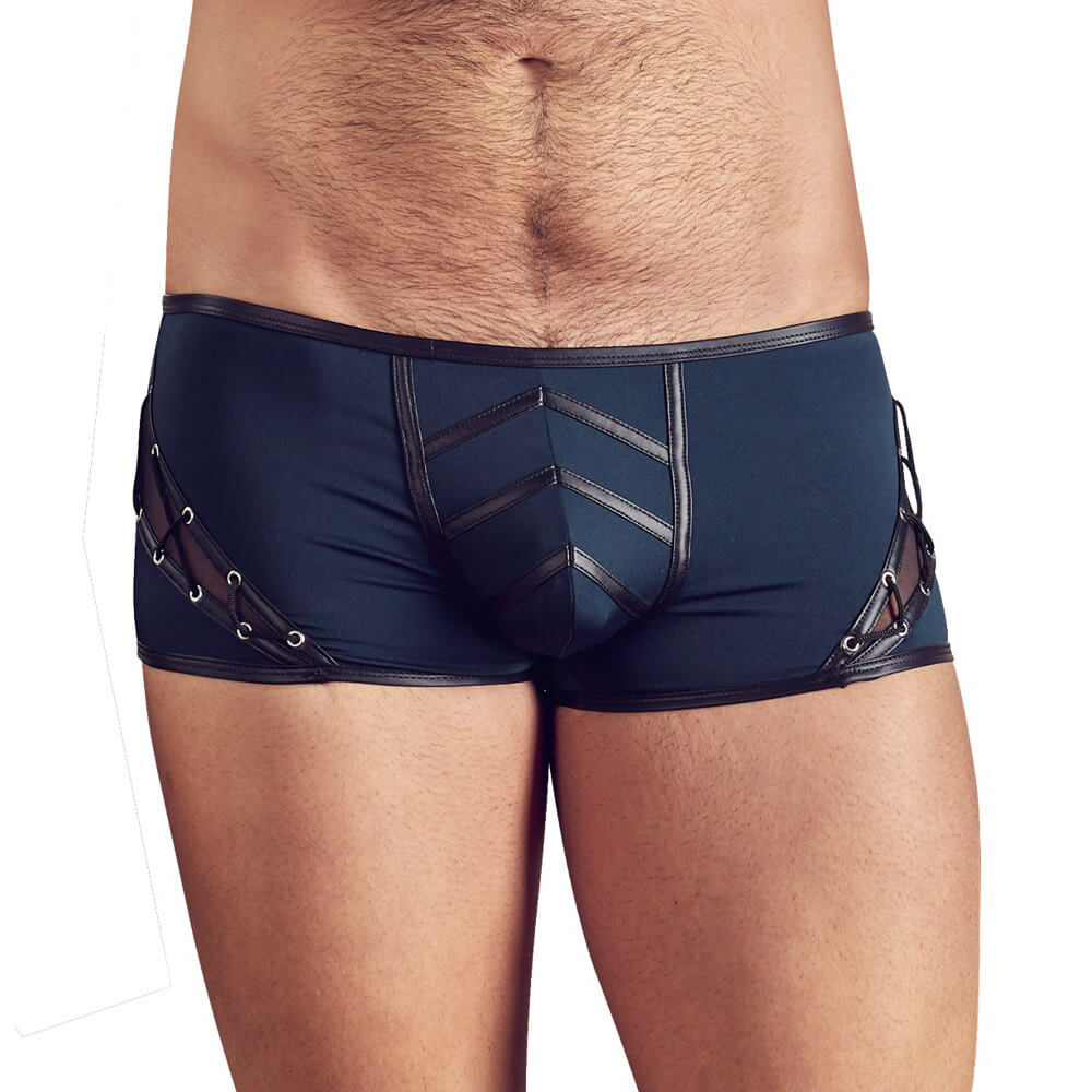 Blå|Sort Nek Mikrofiber Boksershorts Til Mænd - Nek Mikrofiber  - 4024144448579