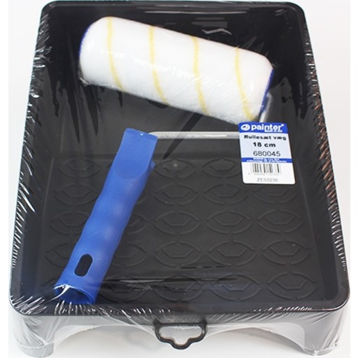 Stk Roliba Malerrullesæt Med Microfiberrulle - Roliba Mikrofiber  - 5900950152369