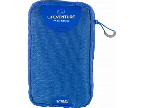 Lifeventure Microfibre Trek Blåt Hurtigtørrende Håndklæde - Lifeventure Mikrofiber  - 5031863633314