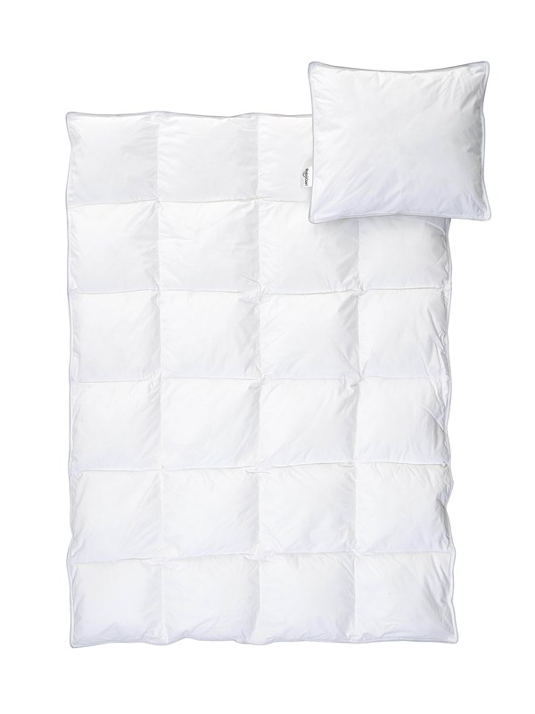 Babydan Heart Microfiber Juniordyne Juniorpude 100x140 40x45 - Babydan Mikrofiber  - 5703329219263