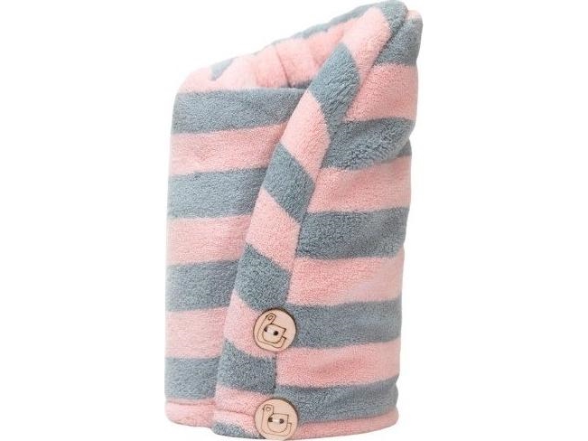 Pink Trust Sistermicrofiber Hair Towel And Gray - Trust My Sister Mikrofiber  - 5902539700497