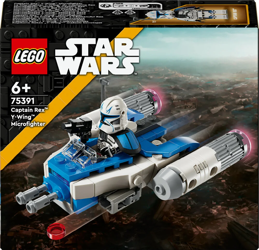 75391 Lego Star Wars Microfighter Kaptajn Rex Wingamptrade - Lego Mikrofiber  - 5702017584478