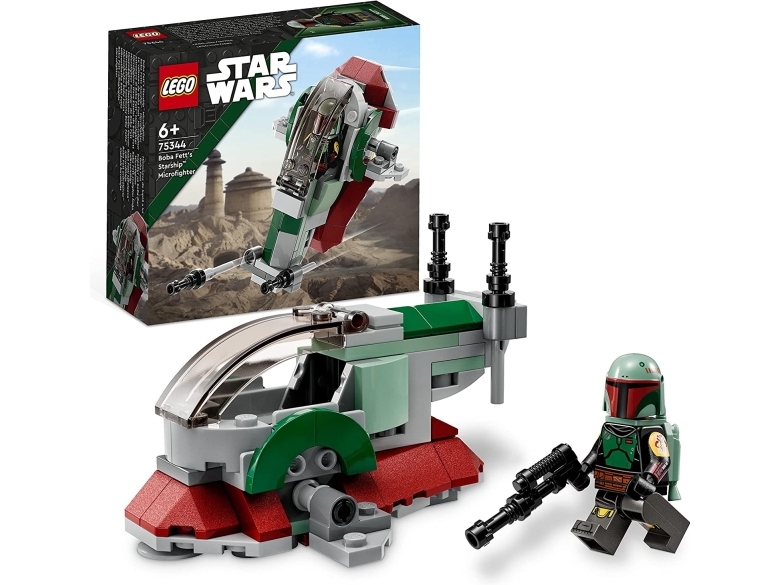 Lego Star Wars 75344 Microfighter Boba Fettsamptrade Rumskib - Lego Mikrofiber  - 5702017421278