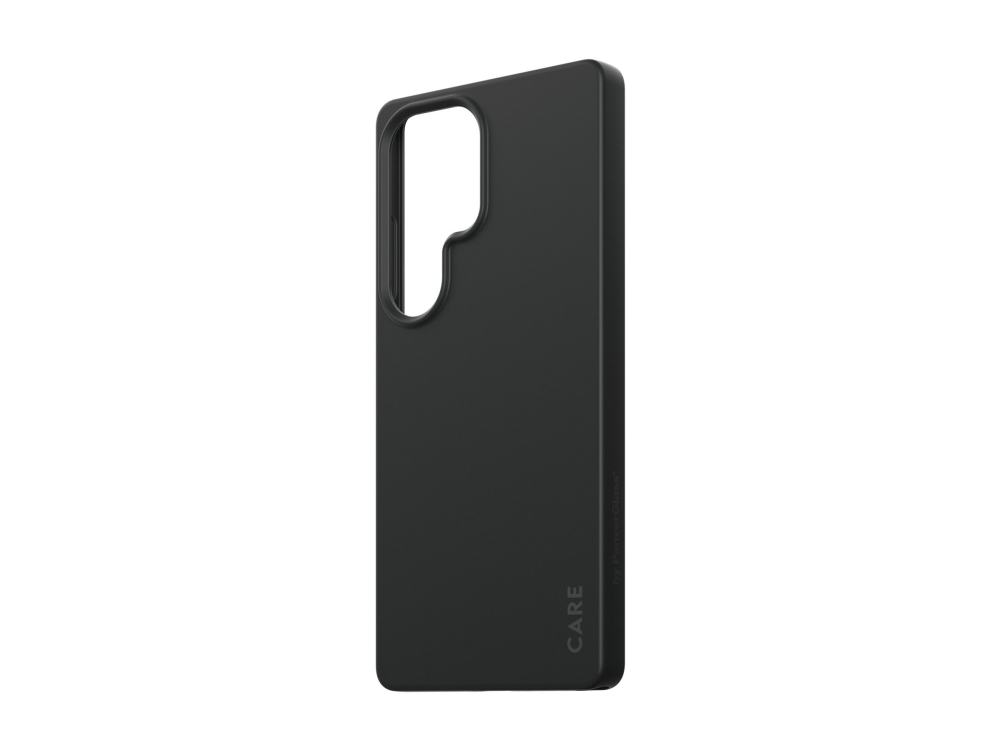 Sort Care Panzerglass Bagsidecover Til Mobiltelefon Polykarbonat Mikrofiber Silicone For Samsung Galaxy S25 Ultra - Panzerglass Mikrofiber  - 5715685016530