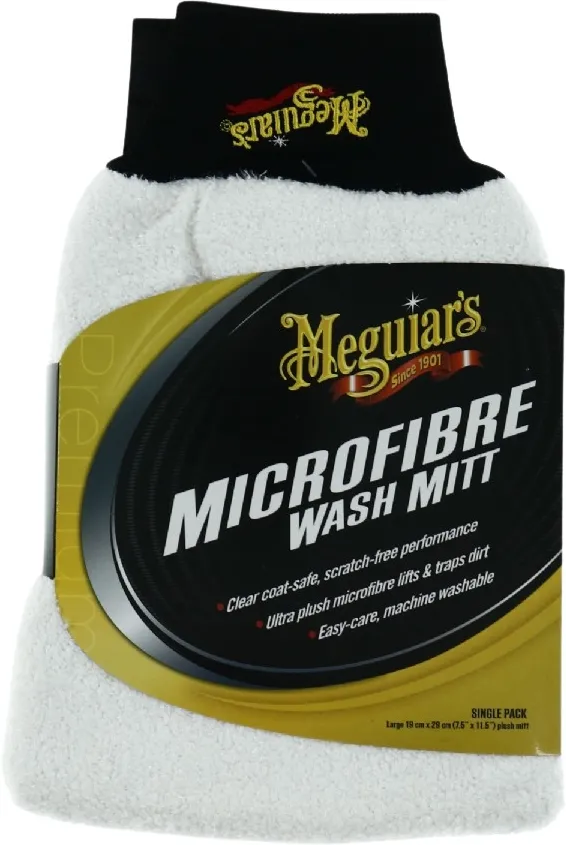 Meguiars Mikrofiber Vaskehandske - Meguiar's Mikrofiber  - 070382830045