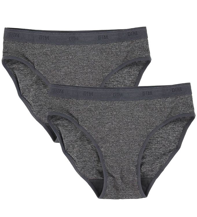 Grå Dim Trusser Mikrofiber Pak Meleret - Dim Mikrofiber  - 3223772585064