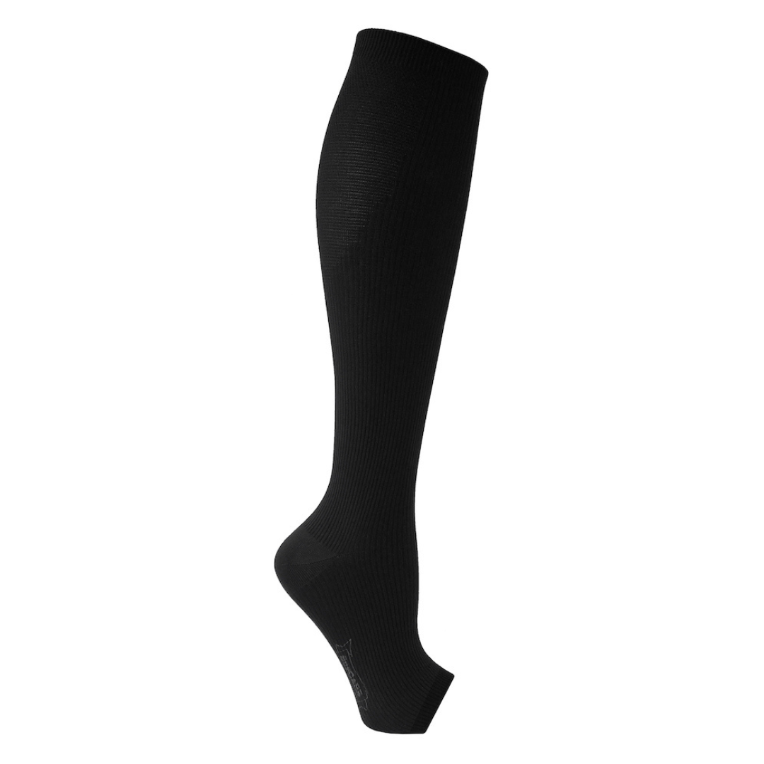 Soleil|Sort Supcare Flystrømpe Microfiber Åben - Mikrofiber