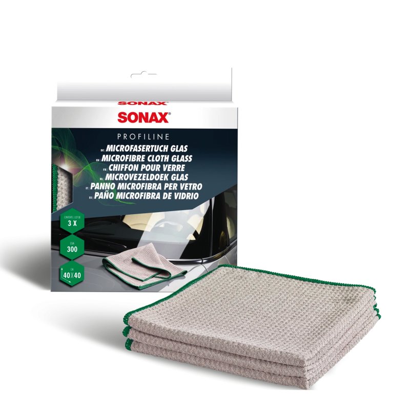 Sonax Microfiberklud Glas Stk - Sonax Mikrofiber  - 4064700451544