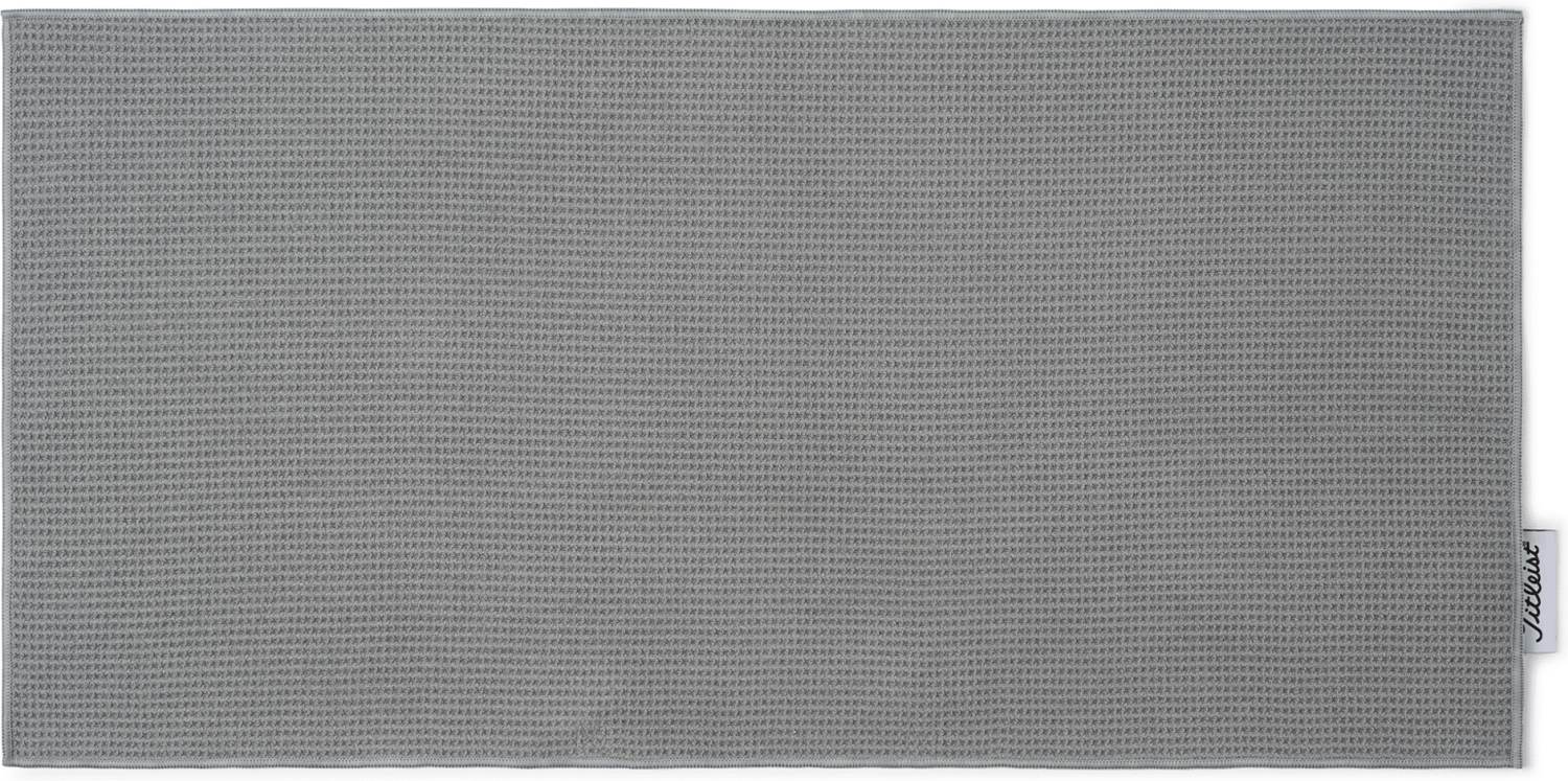 Grey Titleist Players Microfibre Håndklæde - Titleist Mikrofiber  - 0084984996597