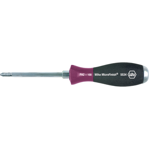 Wiha Microfinish Skruetrækker Ph3 - Wiha Mikrofiber  - 4010995291518