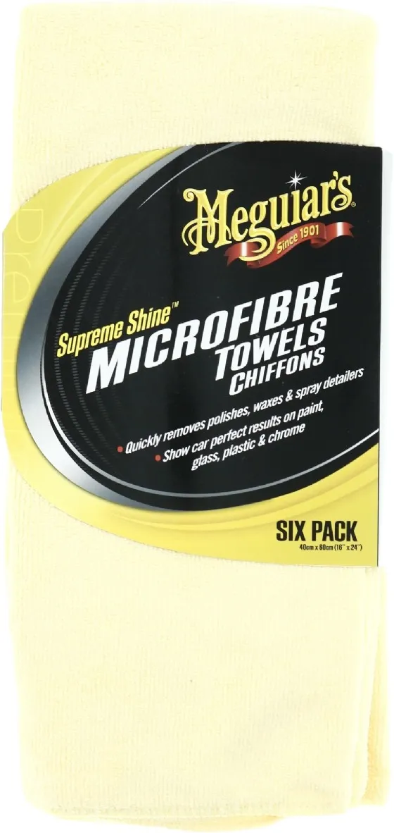 Meguiars Supreme Shine Mikrofiberklude Pak - Meguiar's Mikrofiber  - 070382015848