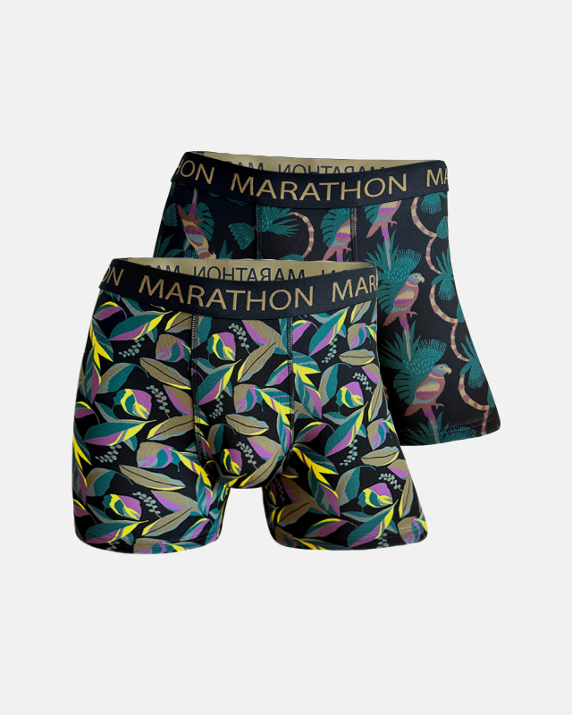 Multifarvet Tights Pak Mikrofiber - Marathon Mikrofiber  - 5701586298359