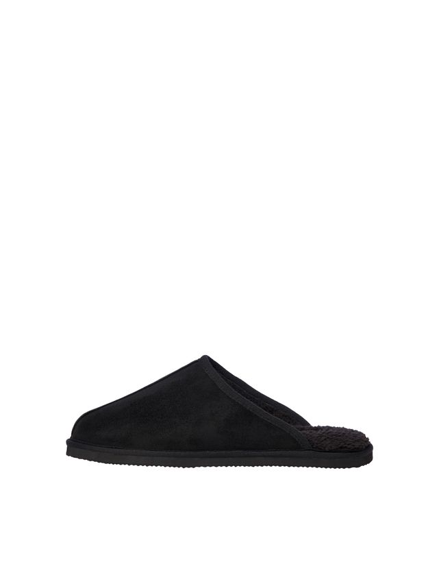 Sort Jfwdudely Microfiber Slipper - Mikrofiber  - 5714504257321