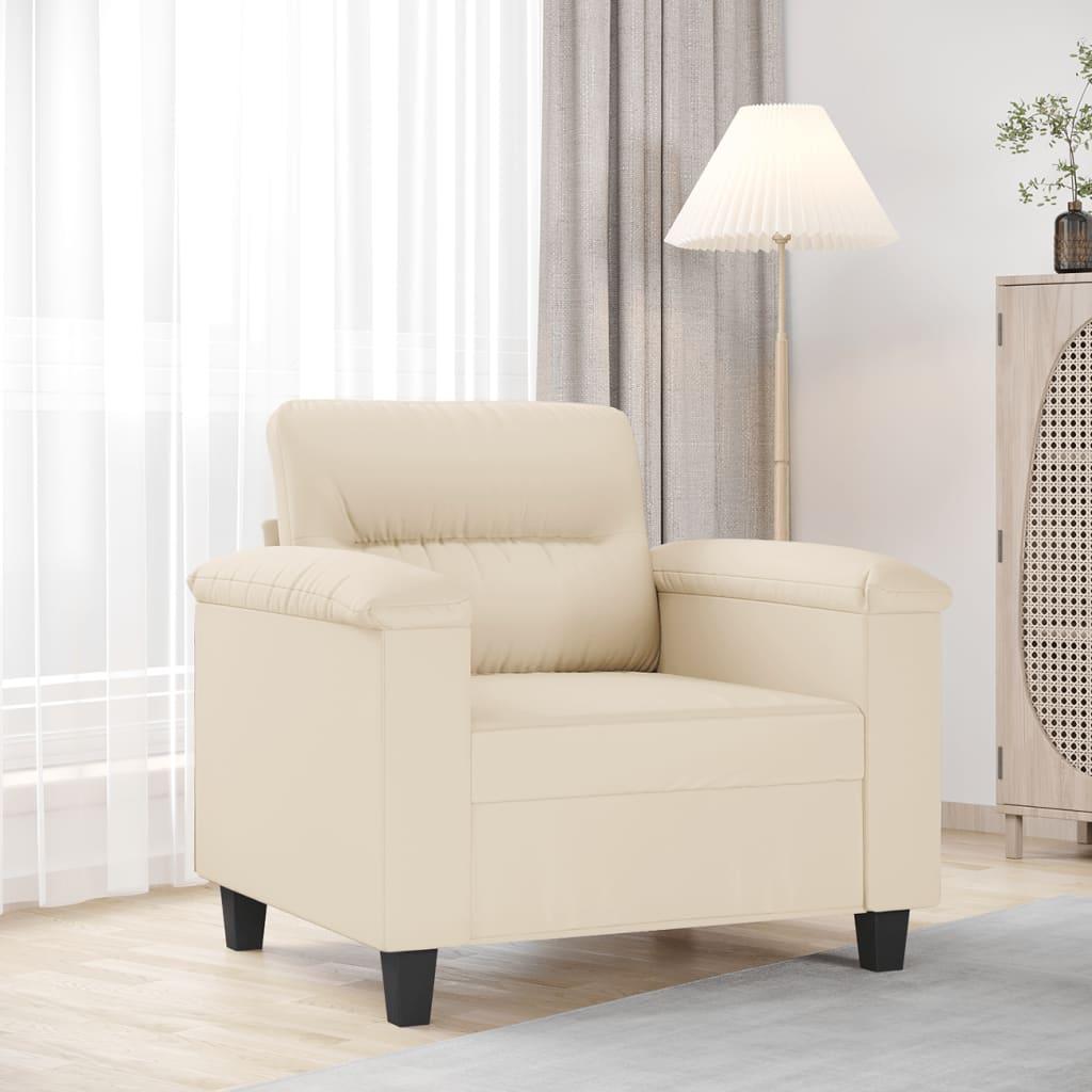Sofastol Mikrofiberstof Beige - Mikrofiber  - 8721012136397